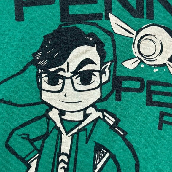 ThinkGeek Legend of Penny 100% Cotton T-Shirt, Irish Green, Medium - Picture 6 of 9